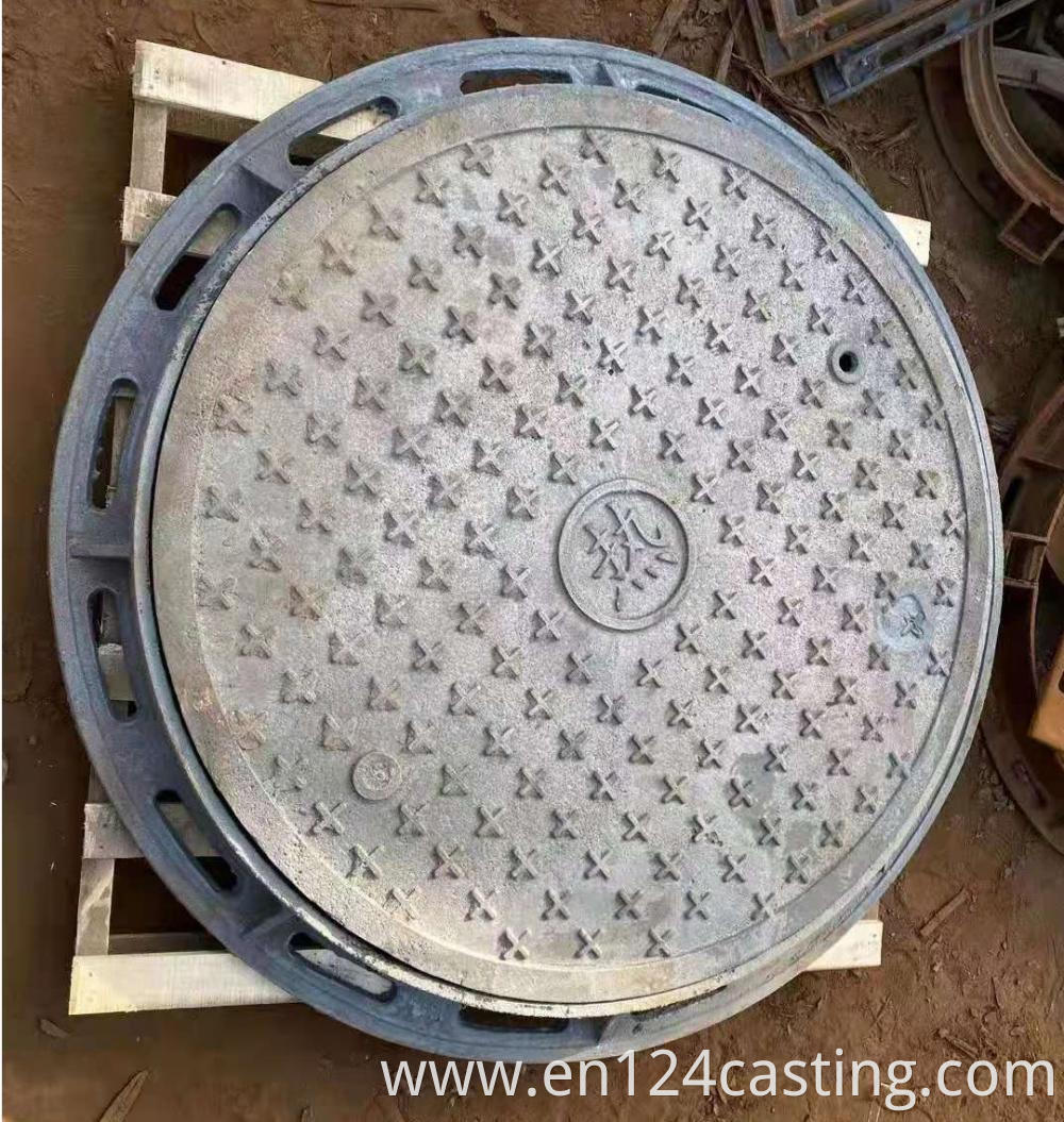 Round Ductile Manhole Cover Old Style Co650 D400